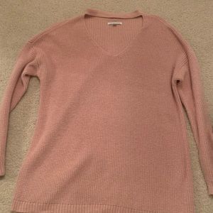American Eagle cut out neck sweater
